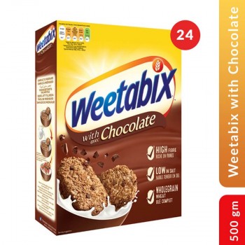 Weetabix with Chocolate 24's, 500gm